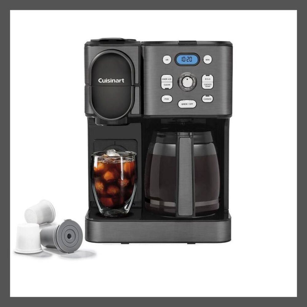 Cuisinart Coffee Center 2-in-1 Coffee Maker & Single-Serve Brewer - Black